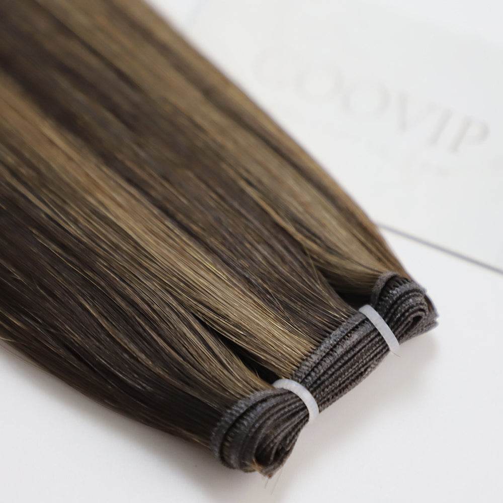 Genius Weft Double Drawn Piano Color Hair #P2/6 20g - Cooviphair
