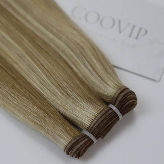 Genius Weft Double Drawn Piano Color Hair #P8/613 20g - Cooviphair