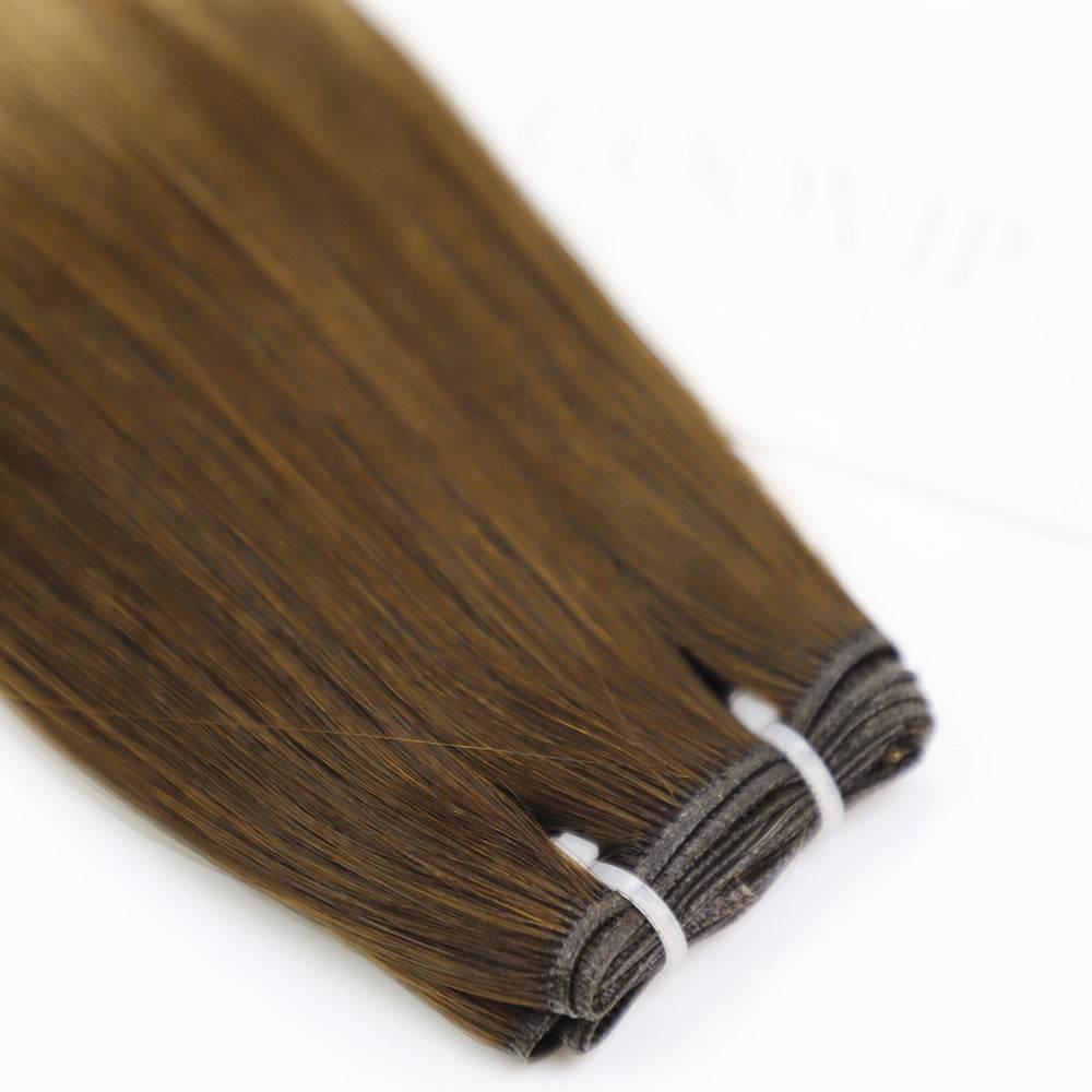Genius Weft Double Drawn Ombre Hair Color #T4/18/60 20g - Cooviphair