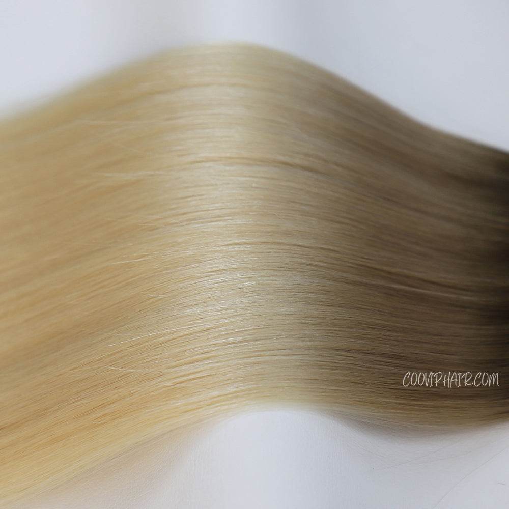 Genius Weft Double Drawn Ombre Hair Color #T4/18/60 20g - Cooviphair
