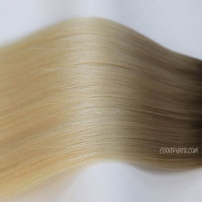 Genius Weft Double Drawn Ombre Hair Color #T4/18/60 20g - Cooviphair
