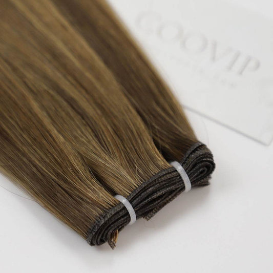 Genius Weft Double Drawn Piano Color Hair #P4/8 20g - Cooviphair