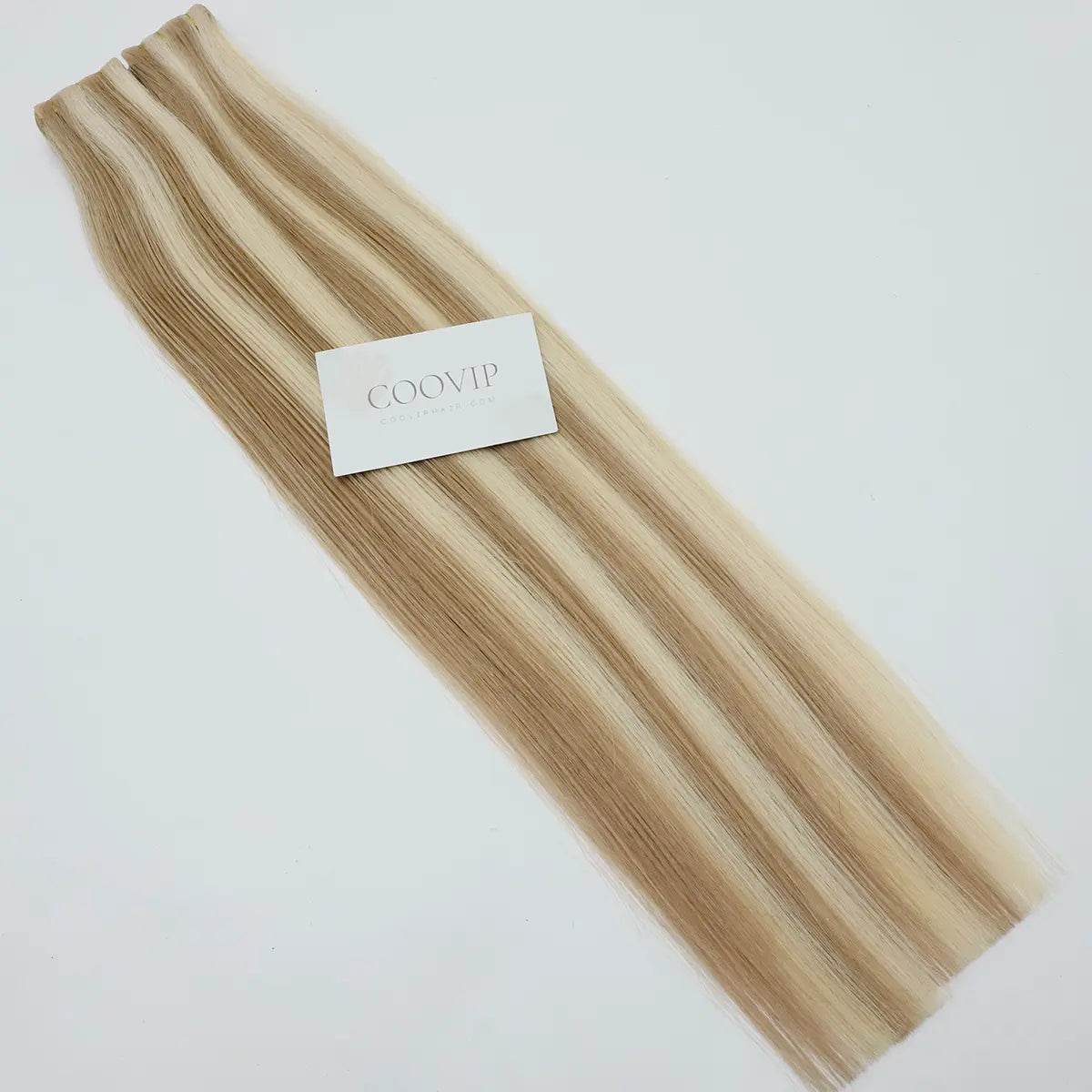 Invisible Tape in Extensions Double Drawn Piano Color #P18/60 100g - Cooviphair
