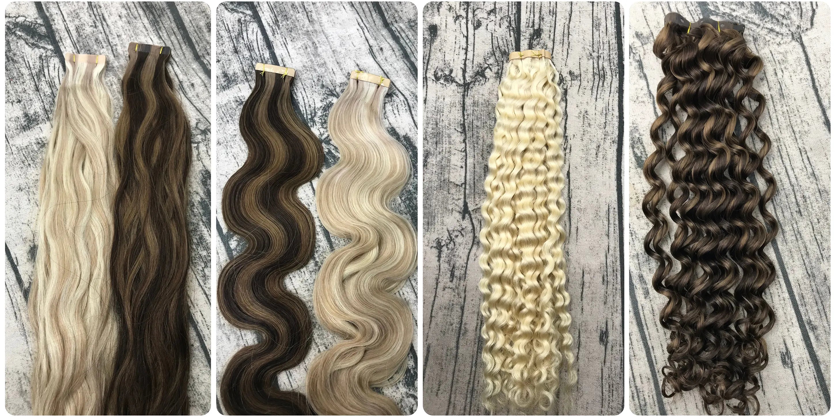 COOVIP Wavy Hair Extensions – Natural Loose Wave Style

