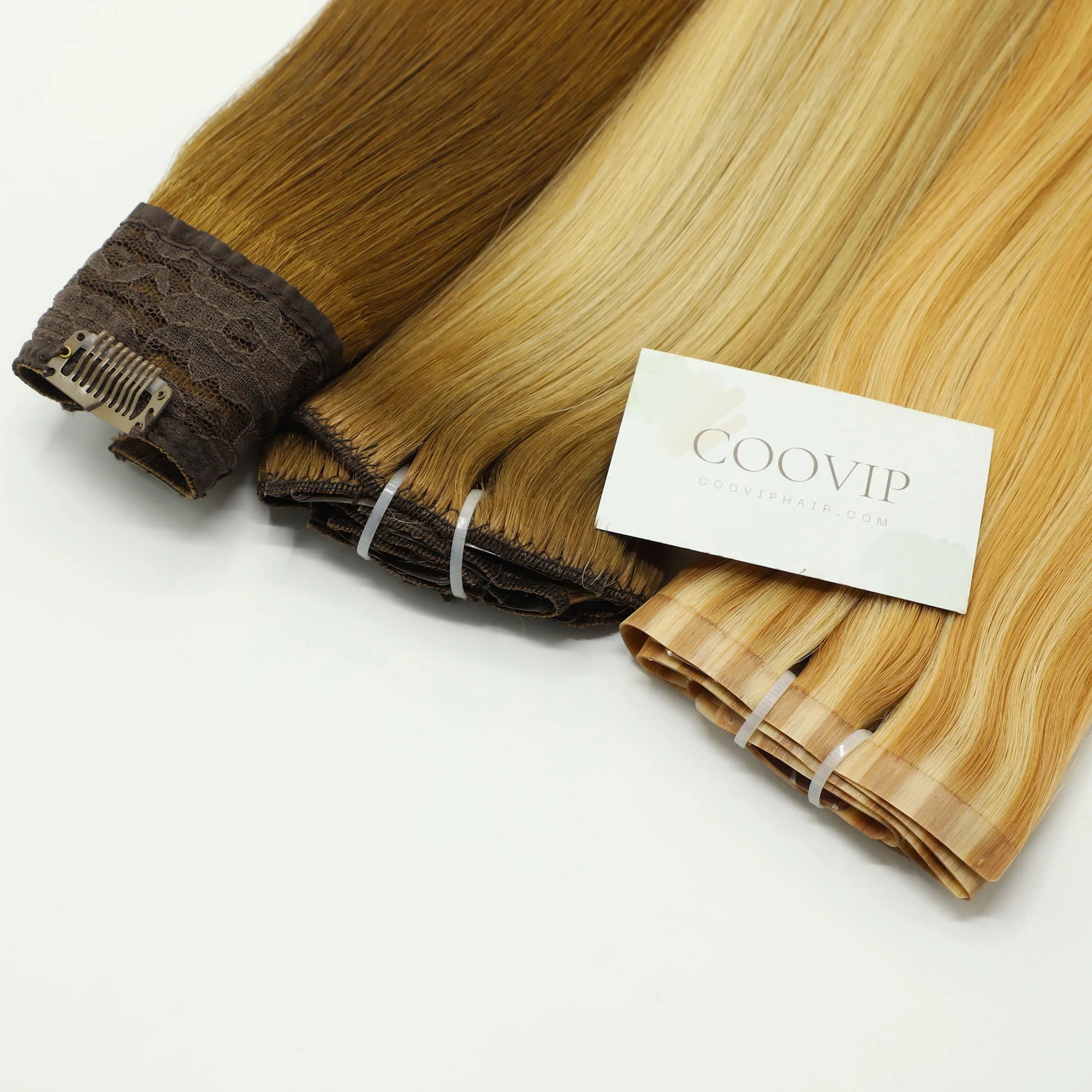 Clip-In Hair Extensions made from 100% Remy human hair