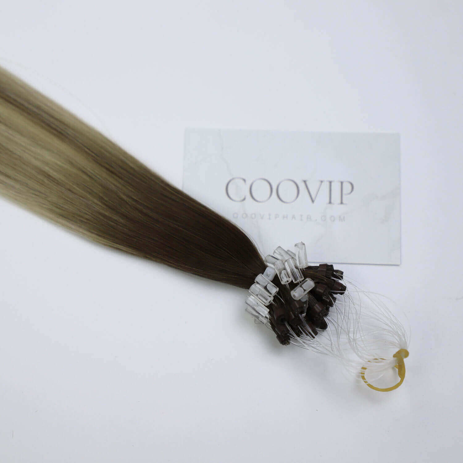 COOVIP Microlinks Hair Microloop Hair