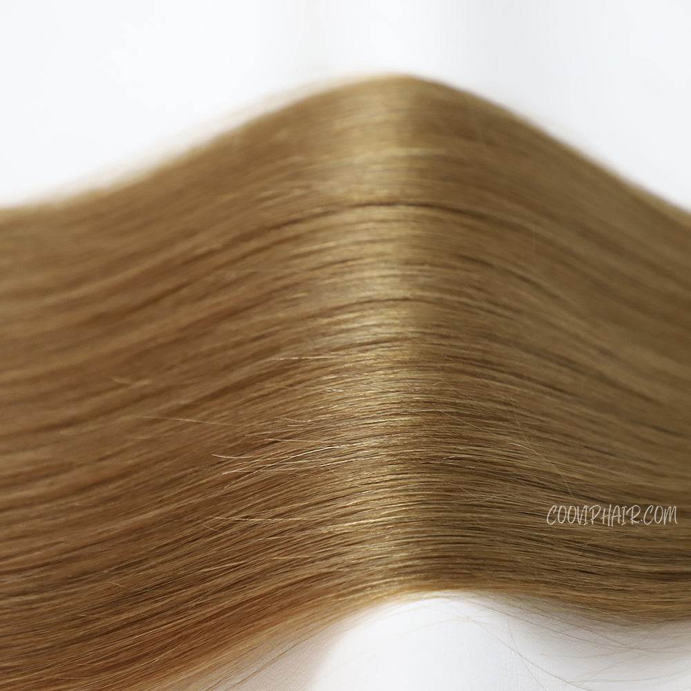 Invisible Tape in Extensions Double Drawn #6 Medium Chestnut Brown Hair 100g - Cooviphair