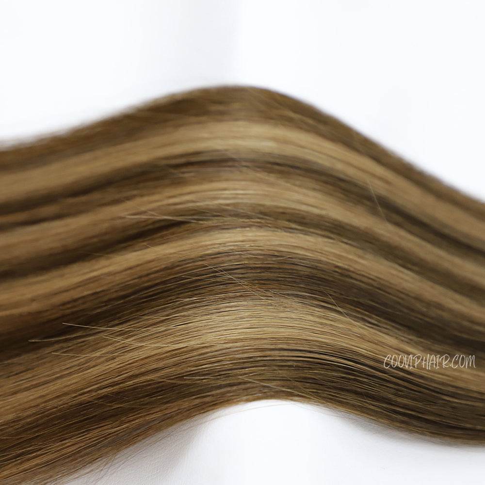 Invisible Tape in Extensions Double Drawn Piano Color #P2/6 100g - Cooviphair