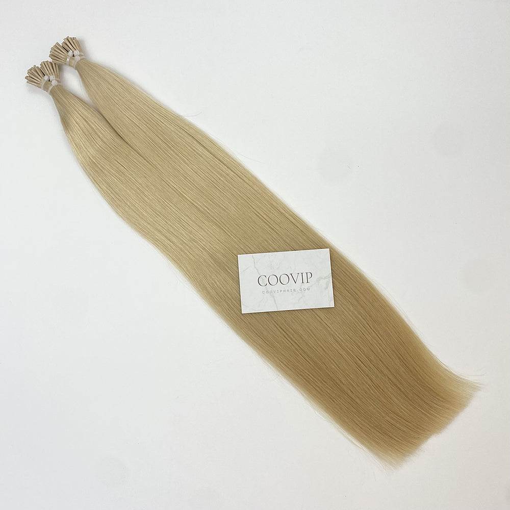 I Tip Extensions Double Drawn #22 Champagne Blonde Hair 50g - Cooviphair