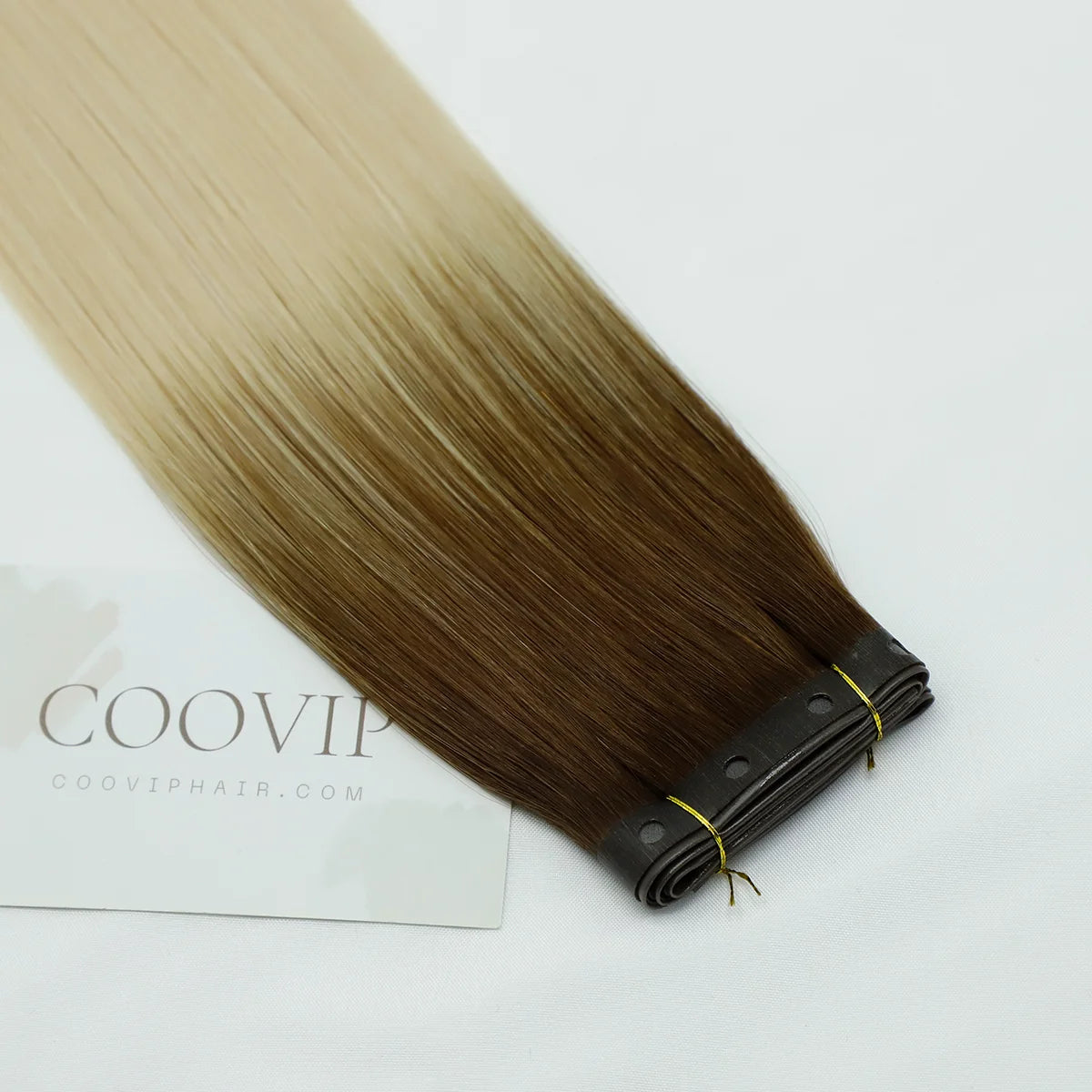 Butterfly Weft Hair Extensions Ombre Color T4/60