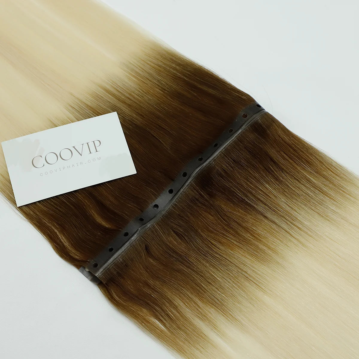 Butterfly Weft Hair Extensions Ombre Color T4/60