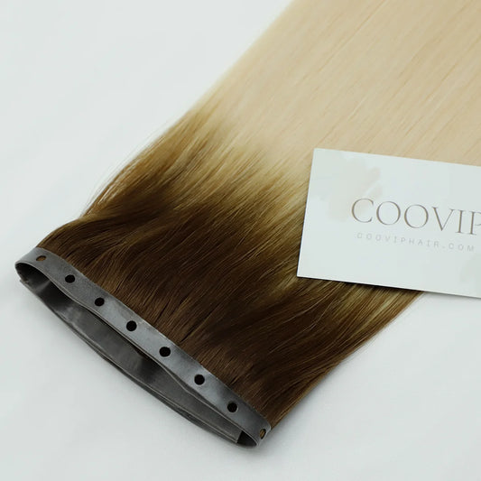 Butterfly Weft Hair Extensions Ombre Color T4/60