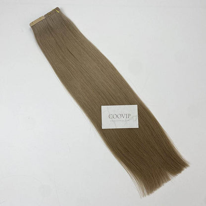 Tape in Extensions Double Drawn #18 Dark Ash Blonde Hair 50g - Cooviphair