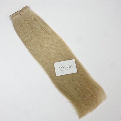 Tape in Extensions Double Drawn #22 Champagne Blonde Hair 50g - Cooviphair