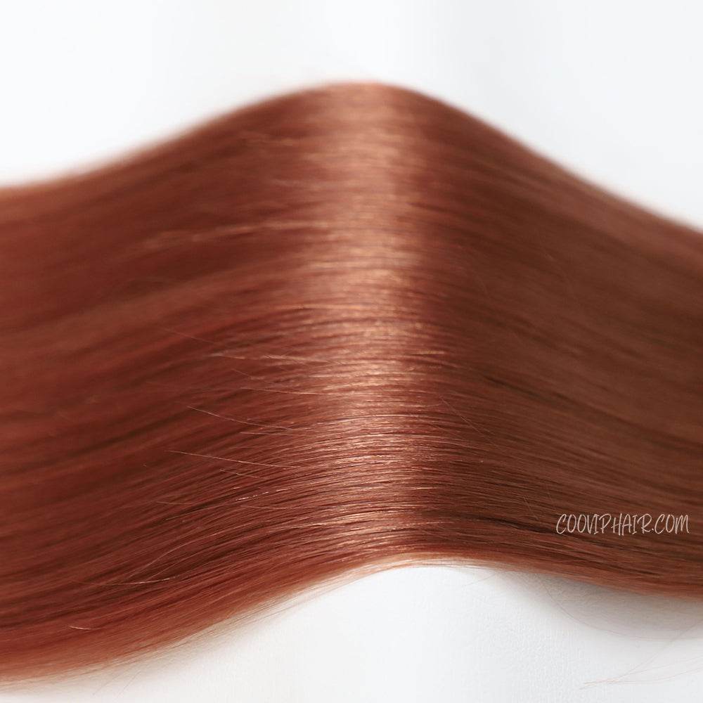 Tape in Extensions Double Drawn #530 Ruby Red Hair 50g - Cooviphair
