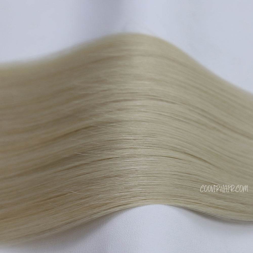 I Tip Extensions Double Drawn #60 Platinum Blonde Hair 50g - Cooviphair