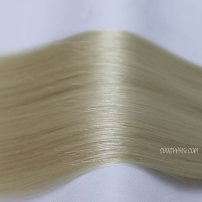 I Tip Extensions Double Drawn #613 Bleach Blonde Hair 50g - Cooviphair