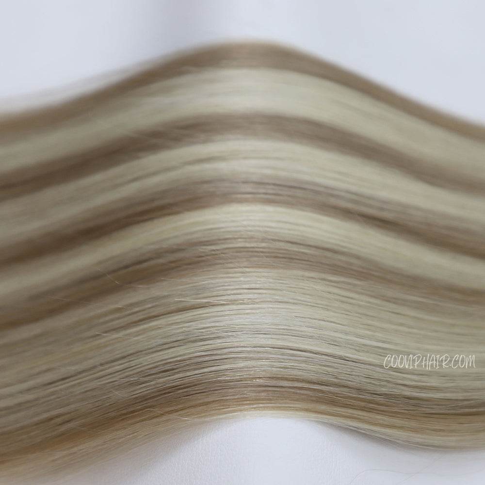 I Tip Extensions Double Drawn Balayage Hair #B6/18/60 50g - Cooviphair