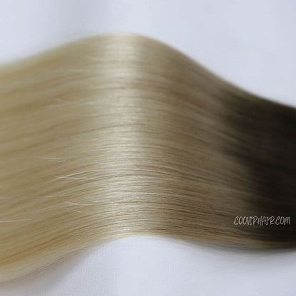 Tape in Extensions Double Drawn Ombre Color #T4/18/60 50g - Cooviphair